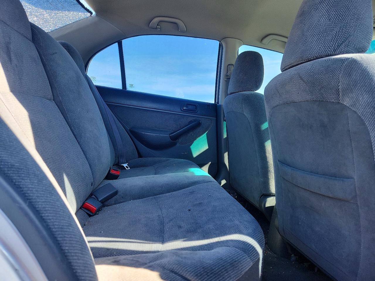 2001 Honda Civic Lx Gray vin: 2HGES15551H601543