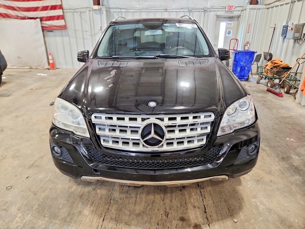 2011 Mercedes-benz Ml 350 4matic Black vin: 4JGBB8GB5BA717012