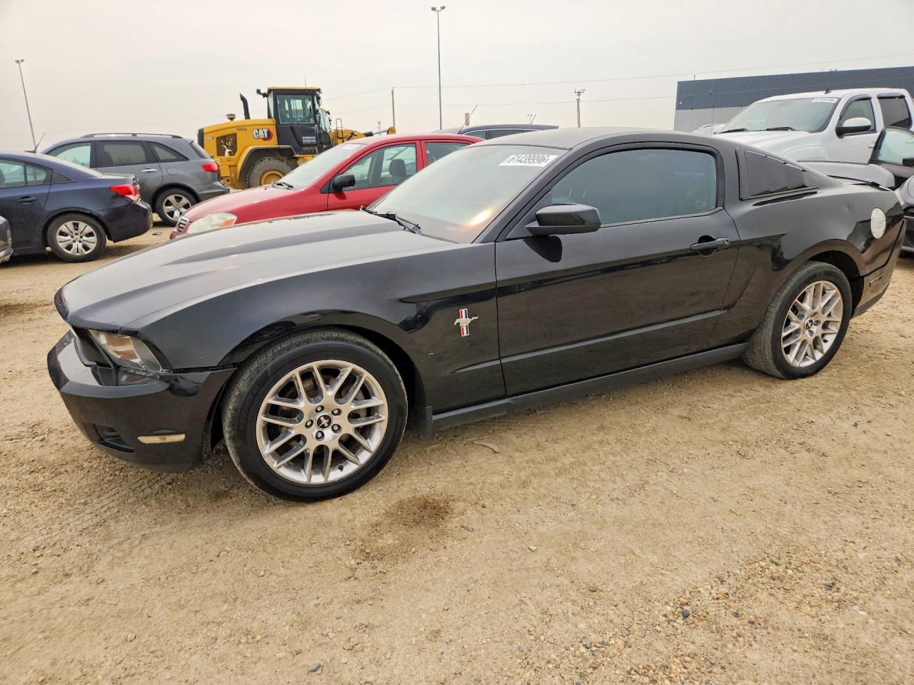 2012 Ford Mustang Black vin: 1ZVBP8AM9C5219144
