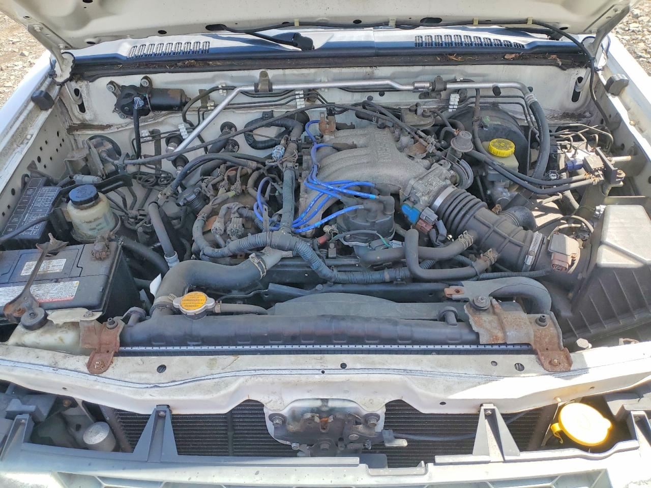 2004 Nissan Xterra Xe White vin: 5N1ED28Y14C613048