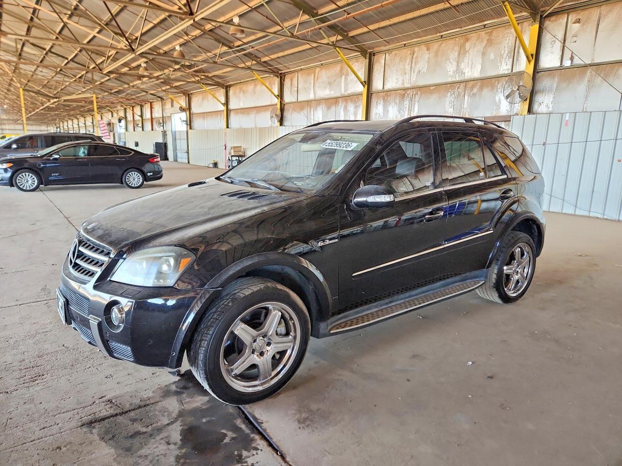 2007 Mercedes-benz Ml 63 Amg Черный vin: 4JGBB77E27A202383