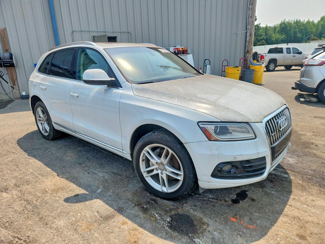 2014 Audi Q5 Premium Plus White vin: WA1LFAFP0EA057820
