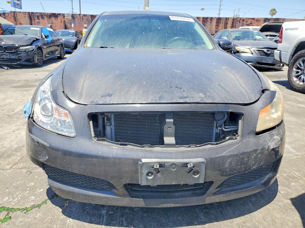 2007 Infiniti G35 Base Gray vin: JNKBV61E97M727131