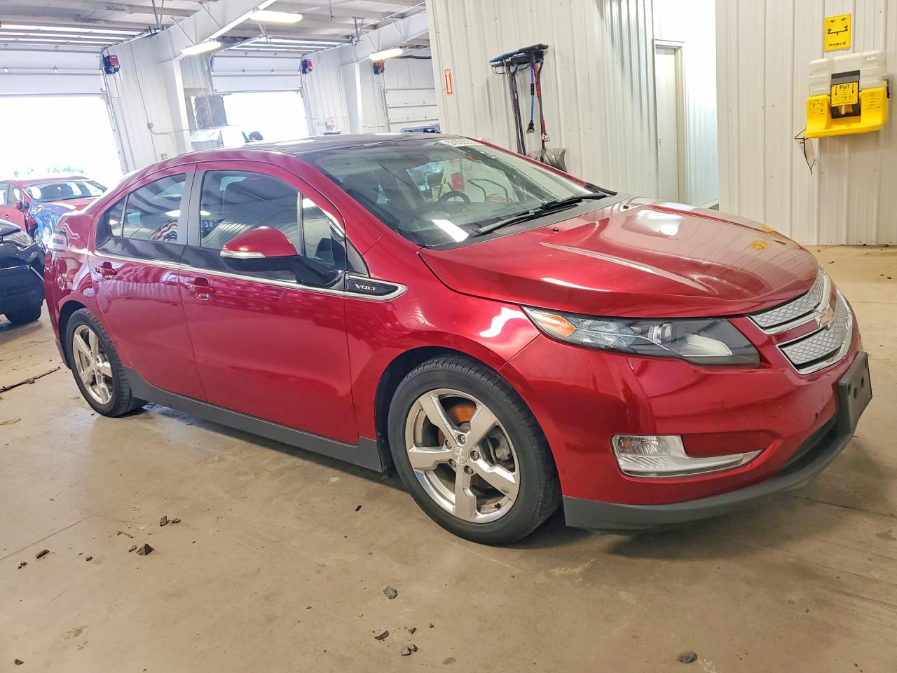 2012 Chevrolet Volt Красный vin: 1G1RD6E45CU110767