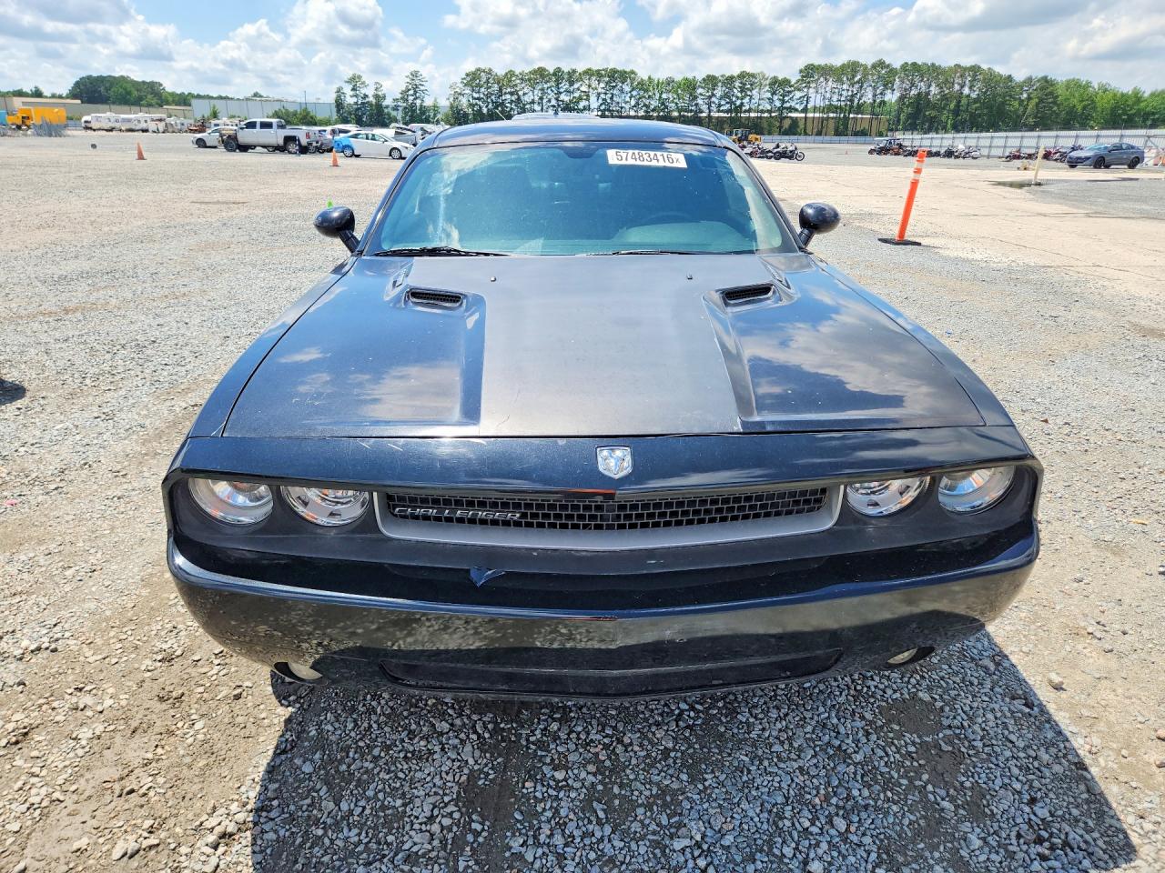 2010 Dodge Challenger Srt-8 Black vin: 2B3CJ7DW5AH220735