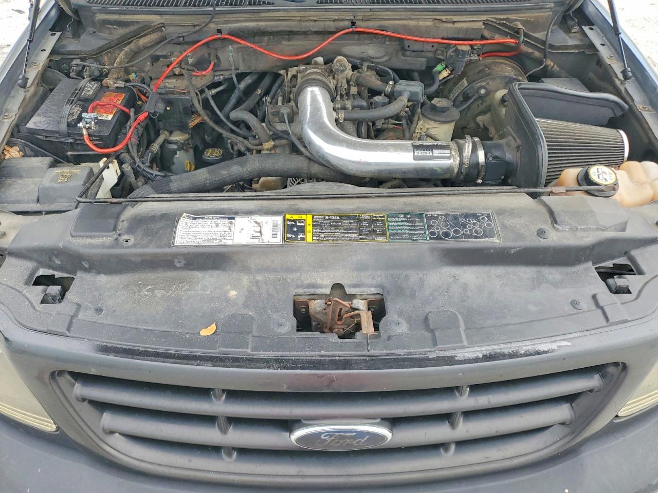 2002 Ford F150 Gray vin: 1FTRX18W42NB58994