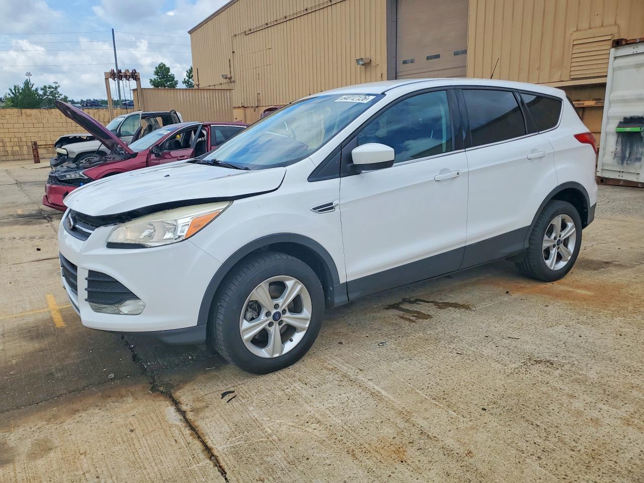 2014 Ford Escape Se Белый vin: 1FMCU9GX1EUC23796