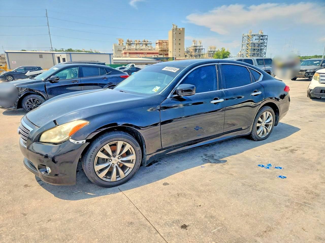 2014 Infiniti Q70 3.7 Black vin: JN1BY1AP5EM260092