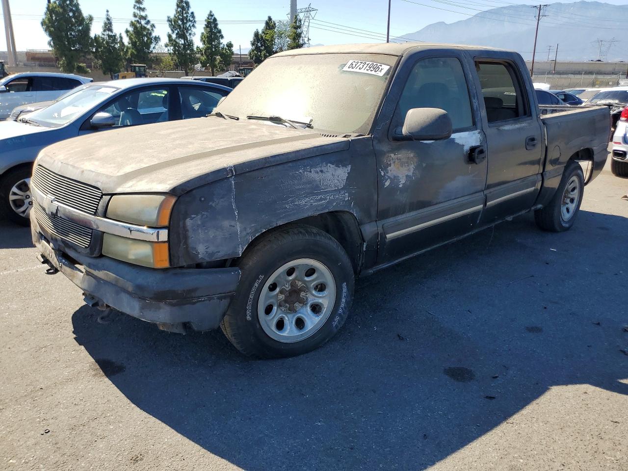 2005 Chevrolet Silverado C1500 Gray vin: 2GCEC13T751248816
