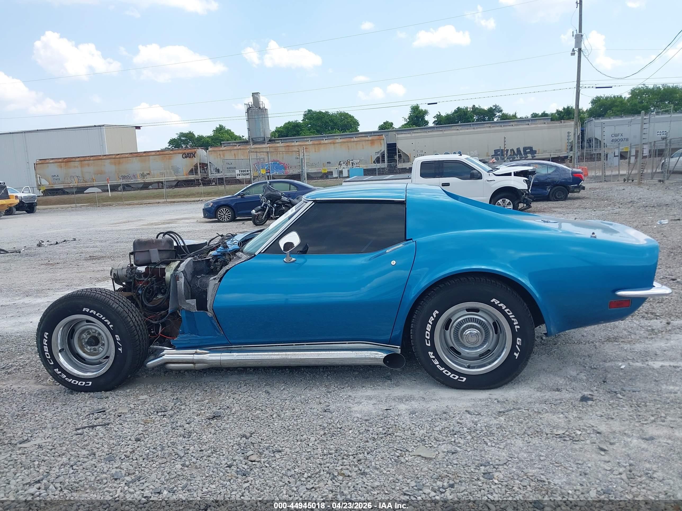 1970 Chevrolet Corvette   Синий vin: 4194370S410648   