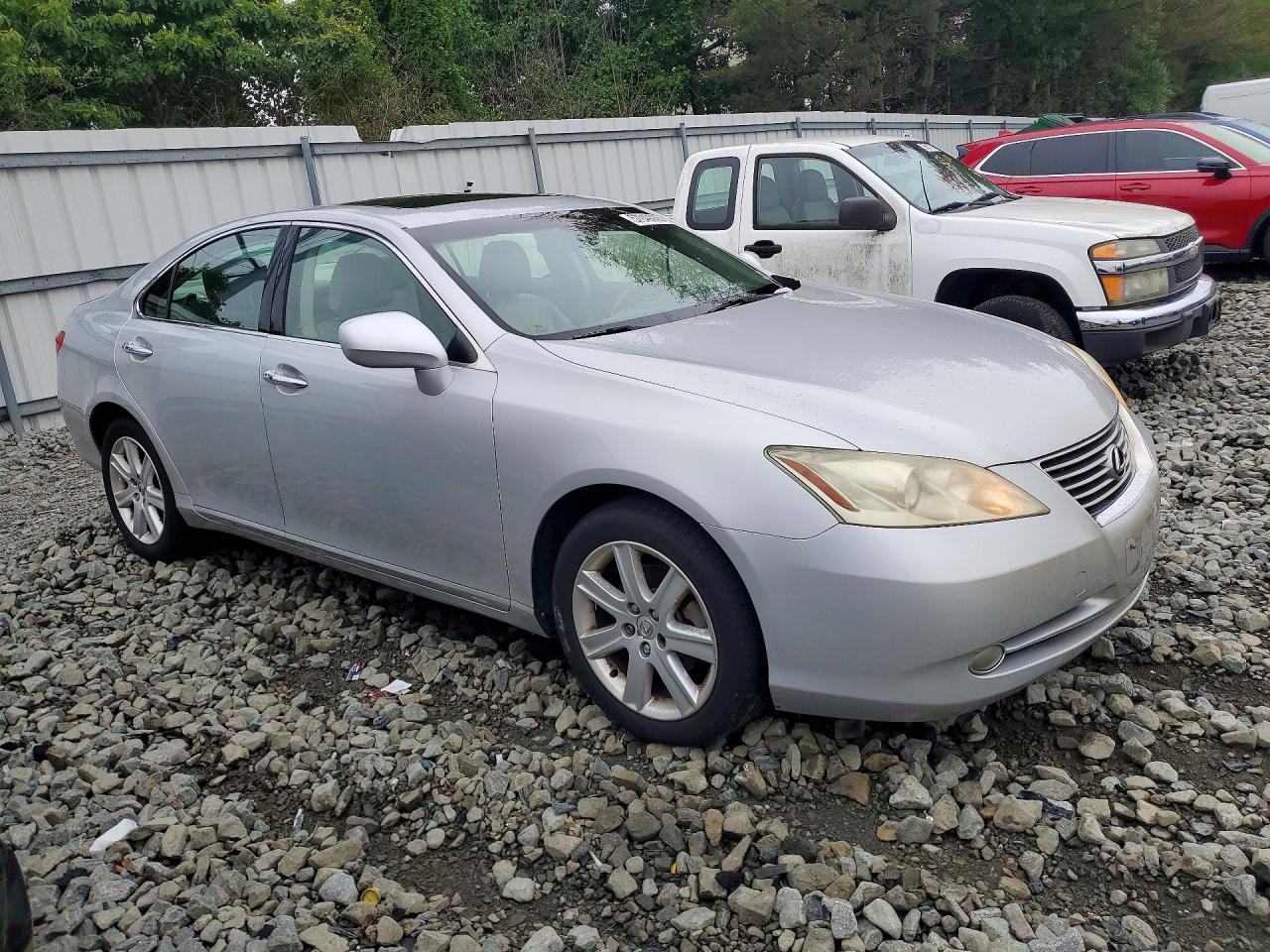 2007 Lexus Es 350 Silver vin: JTHBJ46G072090538
