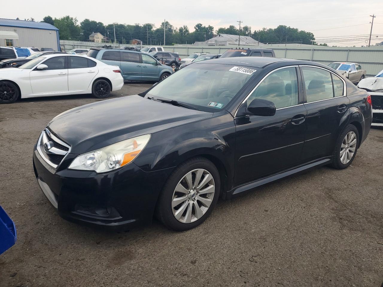 2012 Subaru Legacy 3.6r Limited Black vin: 4S3BMDK68C2004246