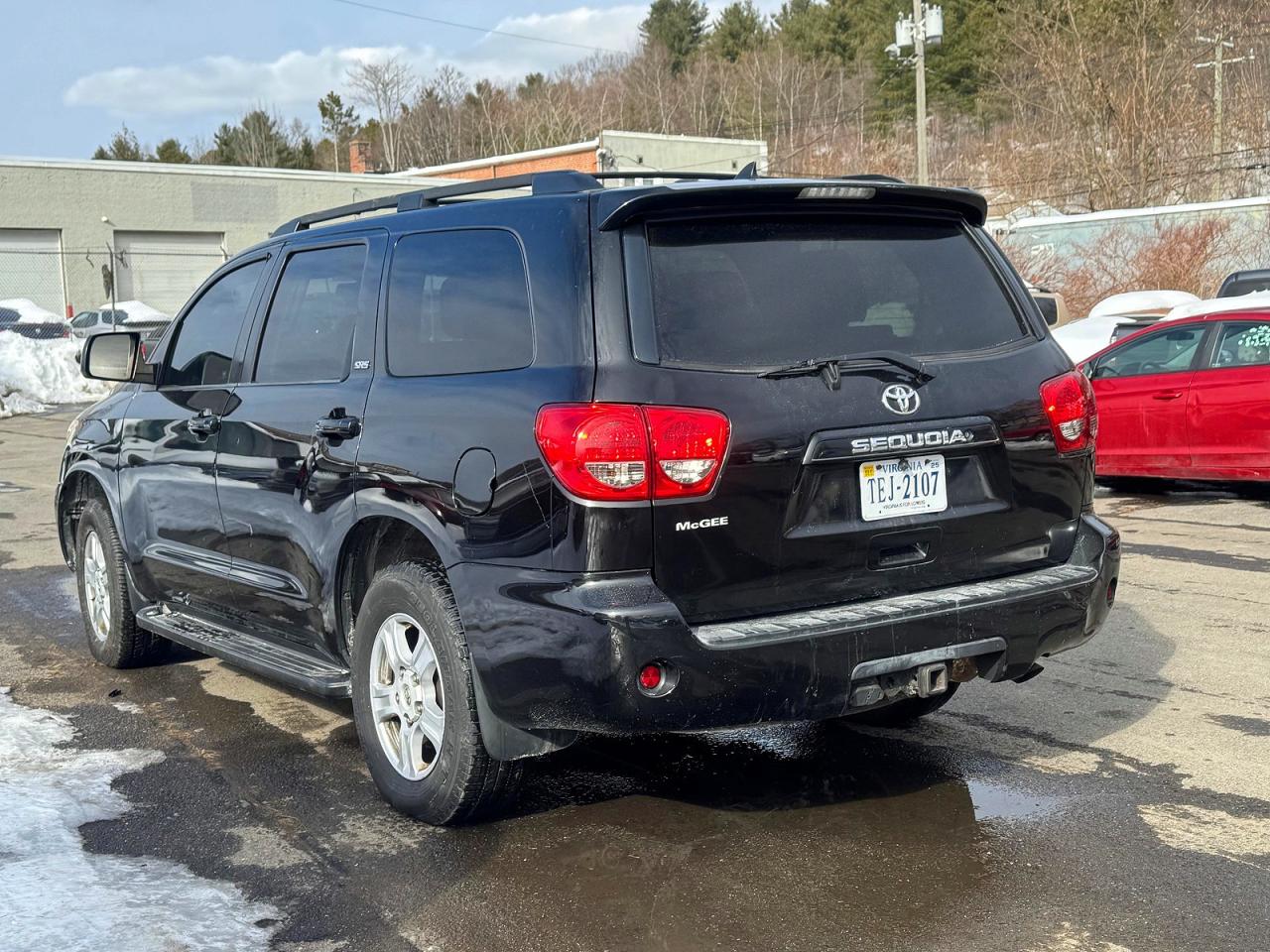 2012 Toyota Sequoia Sr5 Gray vin: 5TDBM5G17CS002449