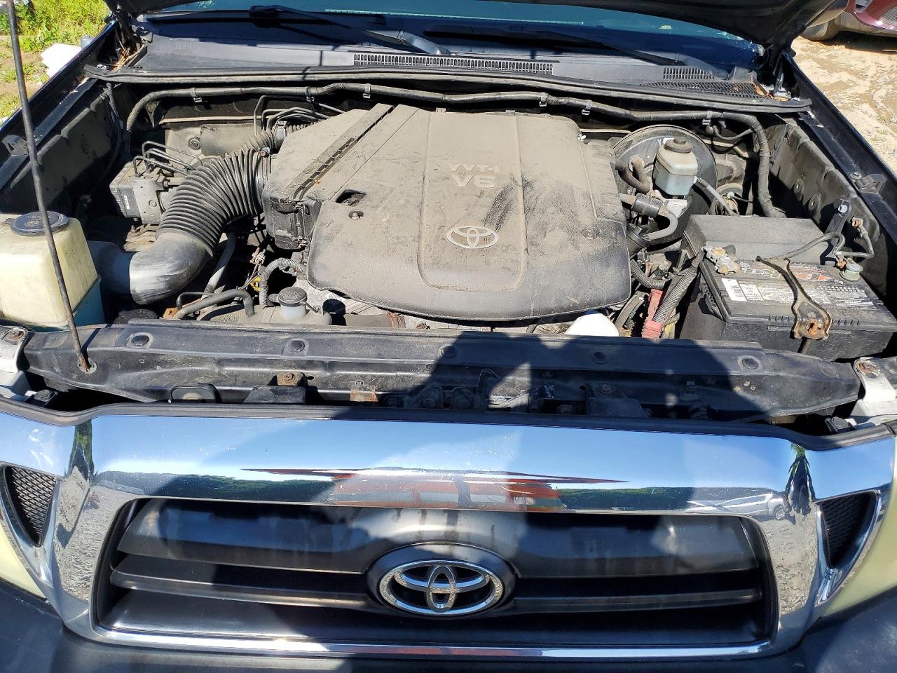 2006 Toyota Tacoma V6 Black vin: 5TEUU42N46Z245155