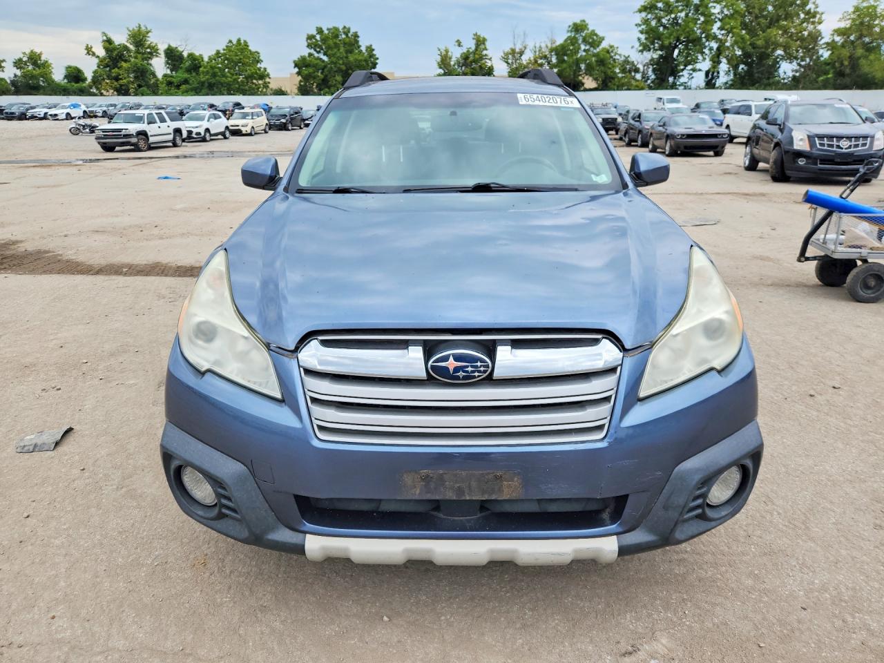 2014 Subaru Outback 2.5i Limited Blue vin: 4S4BRCLC4E3216182