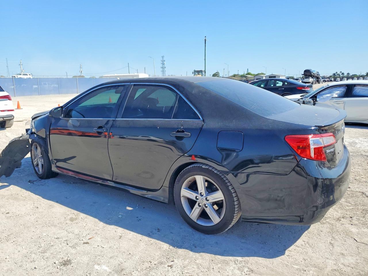 2013 Toyota Camry Se Black vin: 4T1BF1FK7DU252277