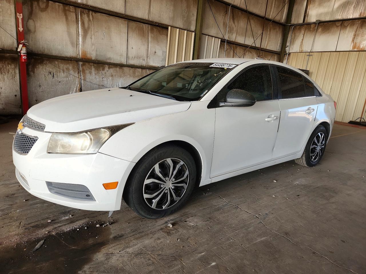 2012 Chevrolet Cruze Ls White vin: 1G1PC5SH3C7390277
