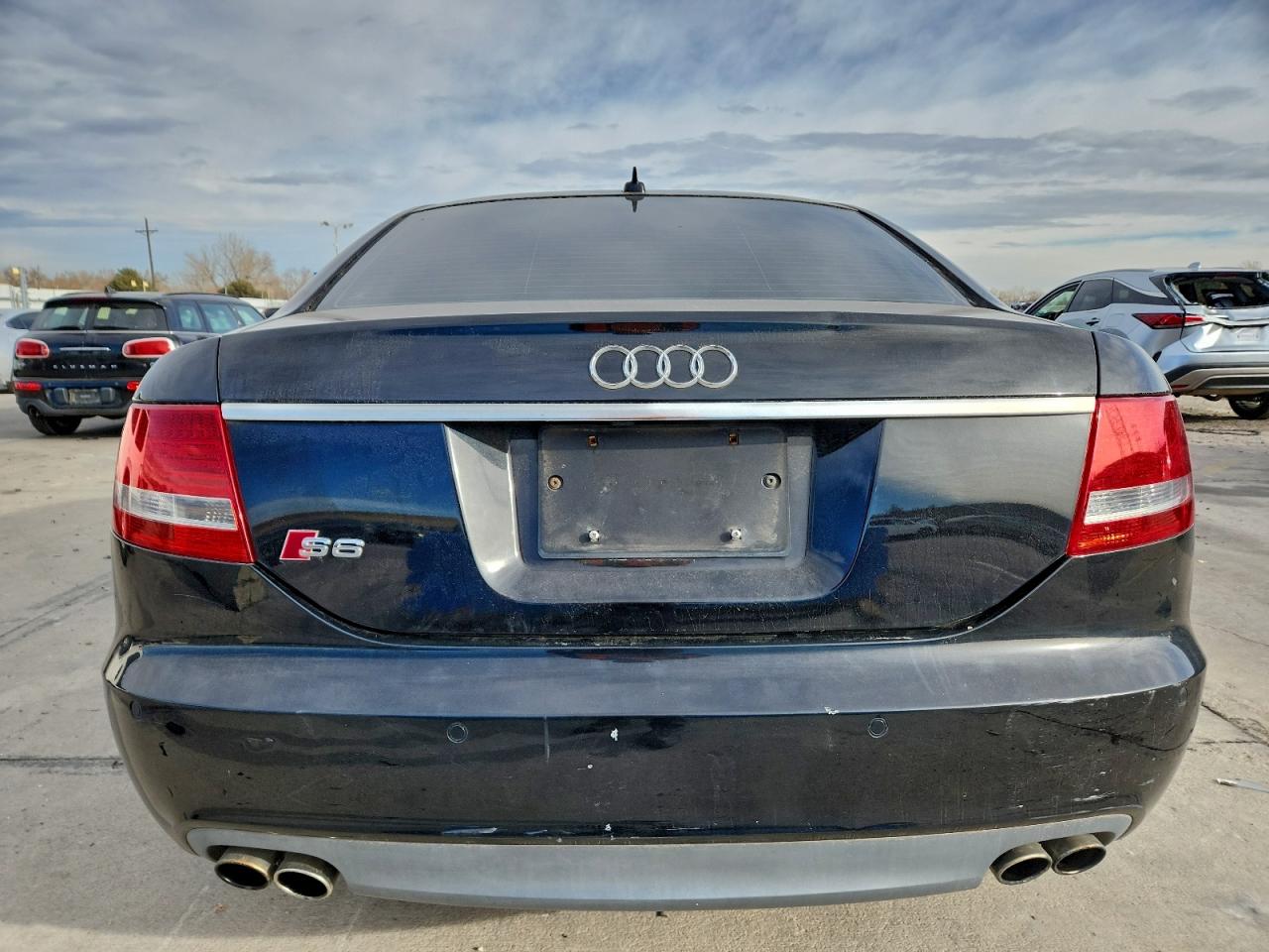 2007 Audi S6 Quattro Black vin: WAUGN74F97N104049