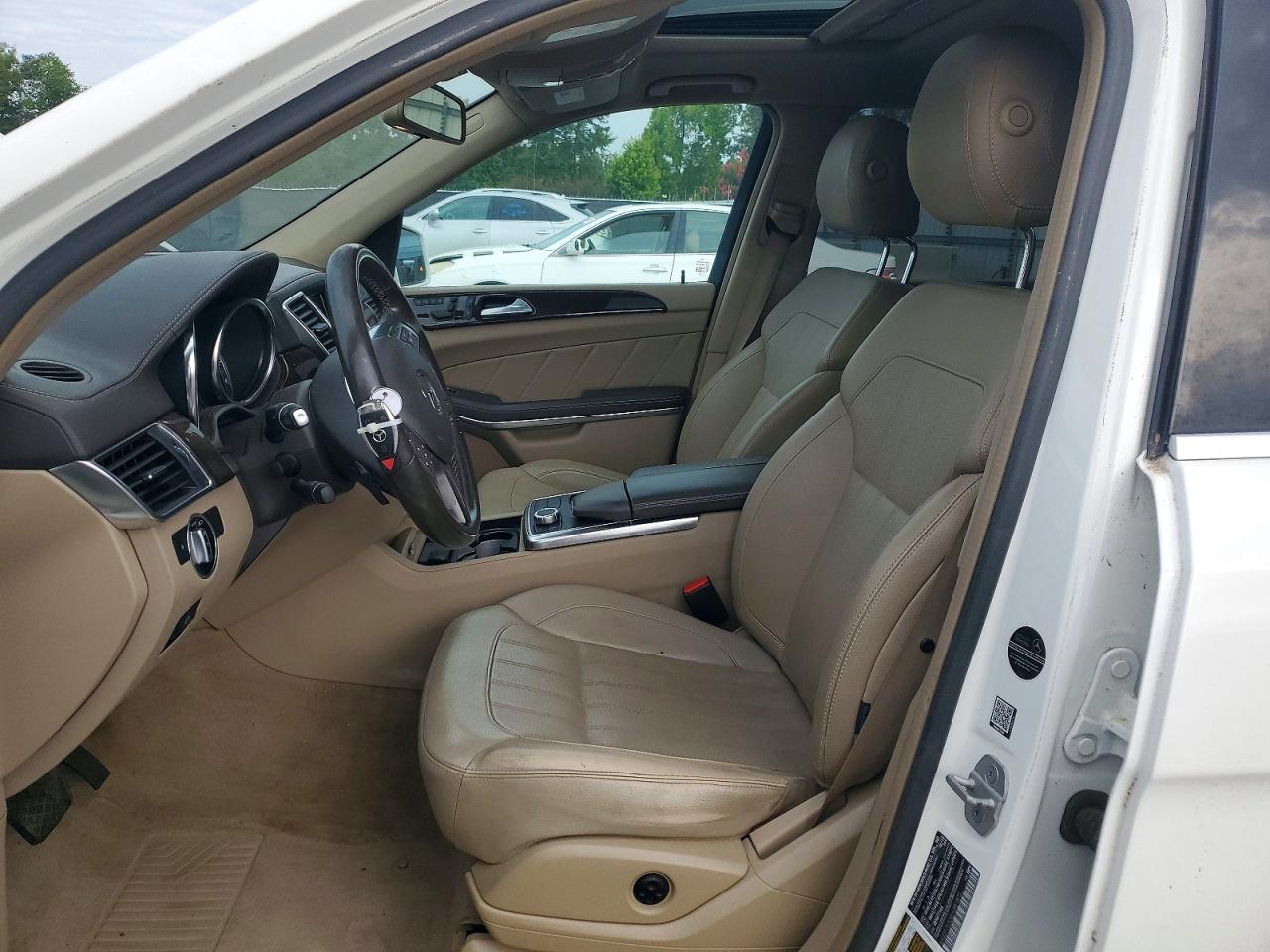 2014 Mercedes-benz Gl 450 4matic White vin: 4JGDF7CEXEA341872