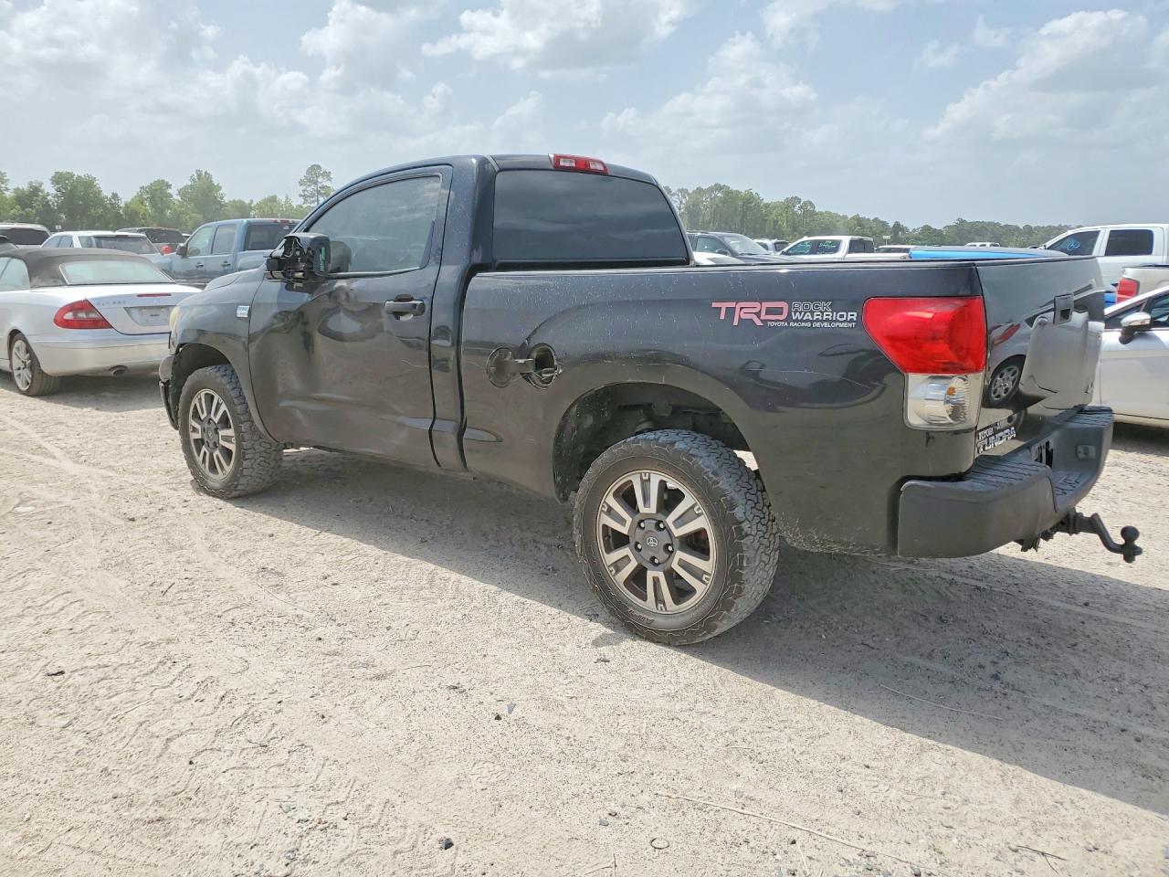 2007 Toyota Tundra Base Black vin: 5TFKT52187X001773