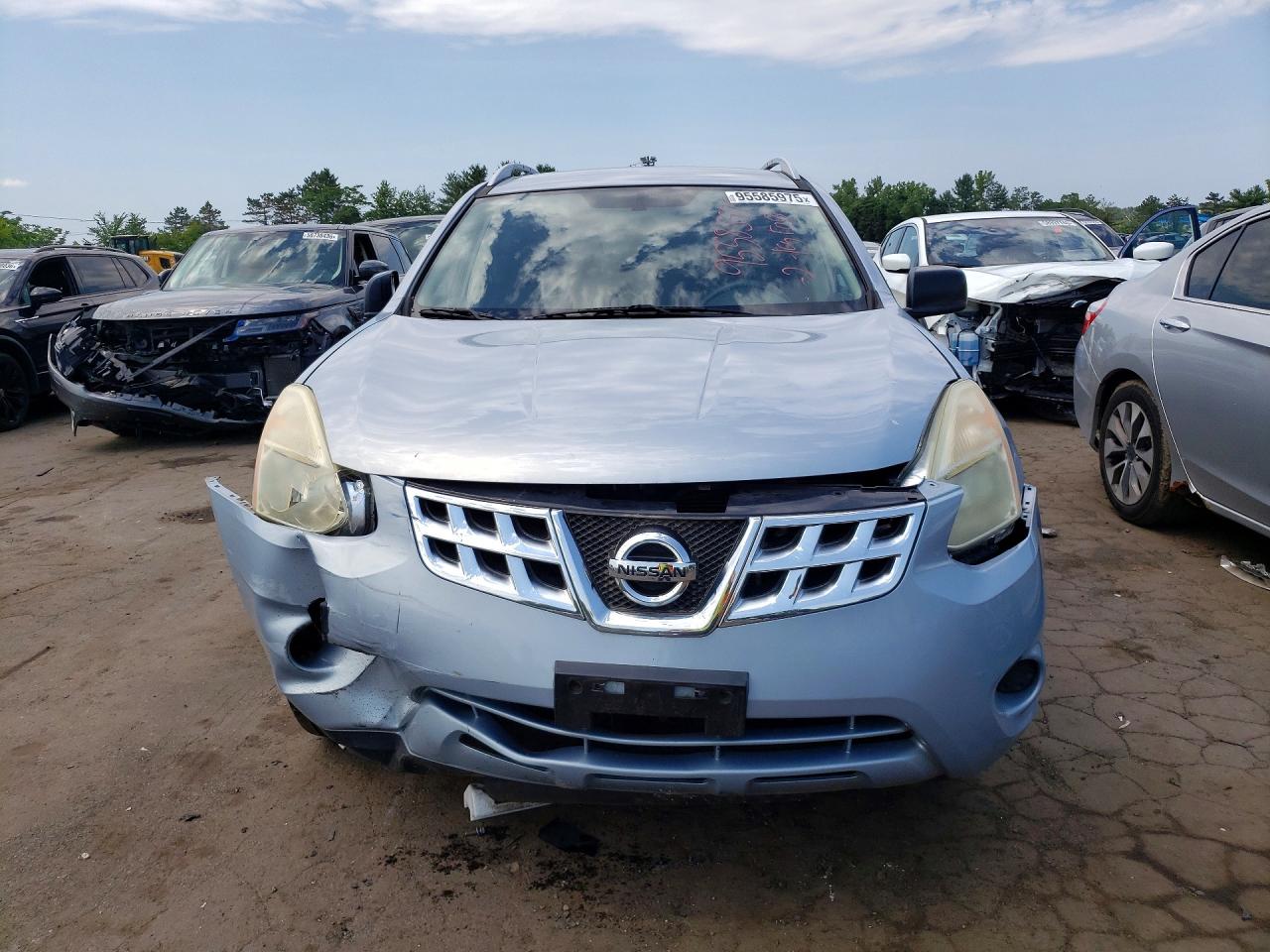 2013 Nissan Rogue S Blue vin: JN8AS5MV5DW100684