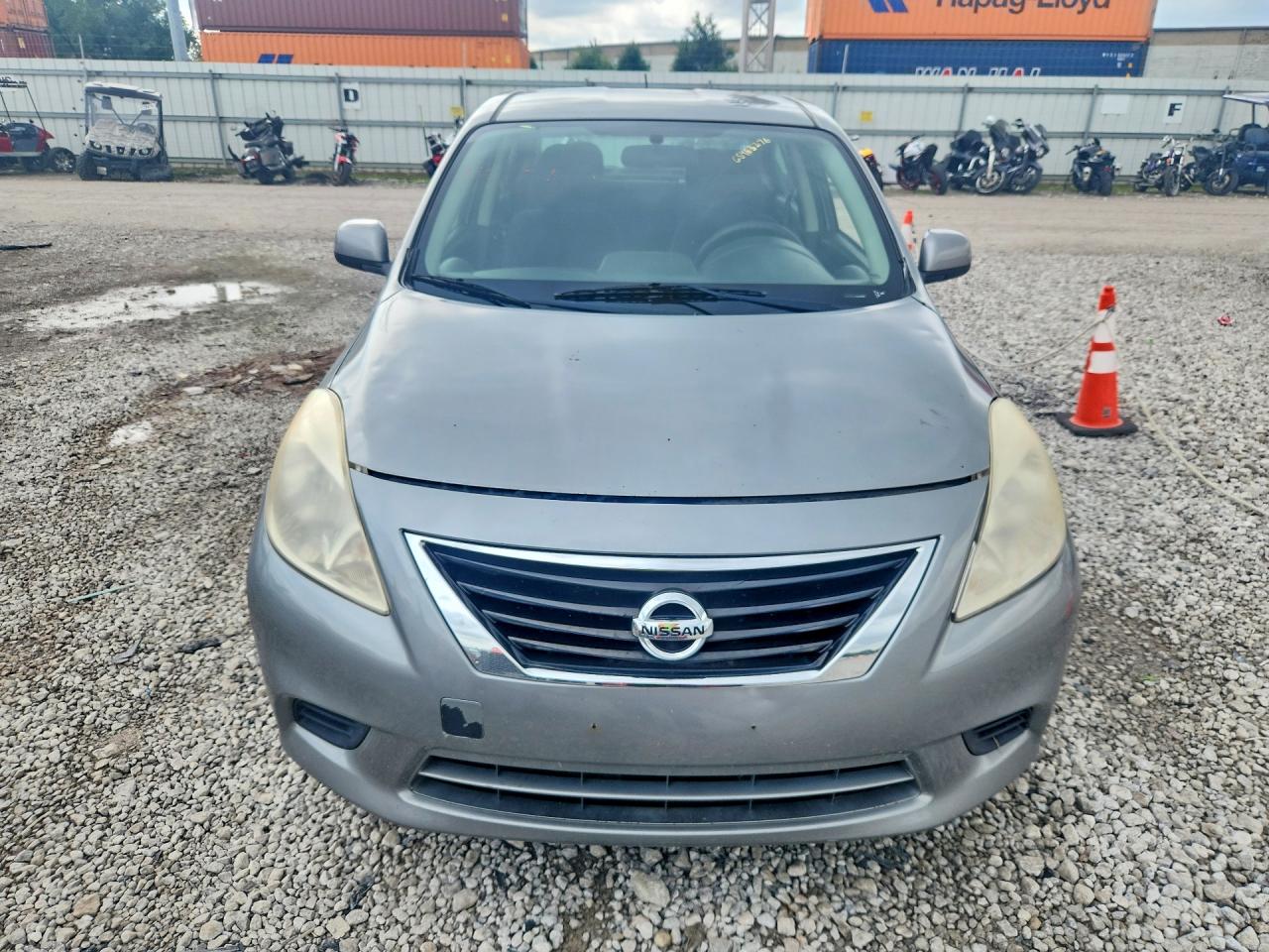 2012 Nissan Versa 1.6 S Gray vin: 3N1CN7AP3CL943318