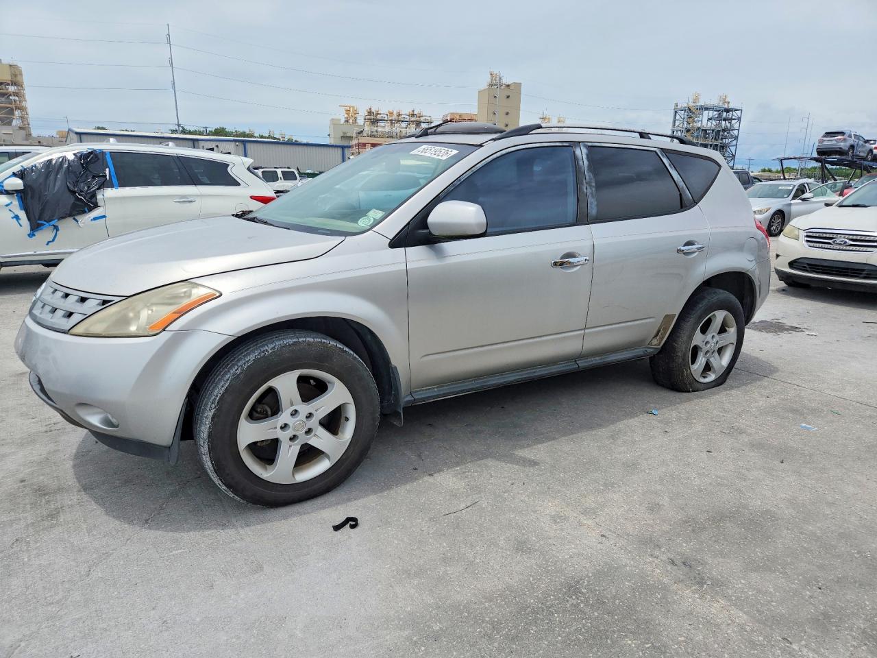 2004 Nissan Murano Sl Серебряный vin: JN8AZ08T14W205374