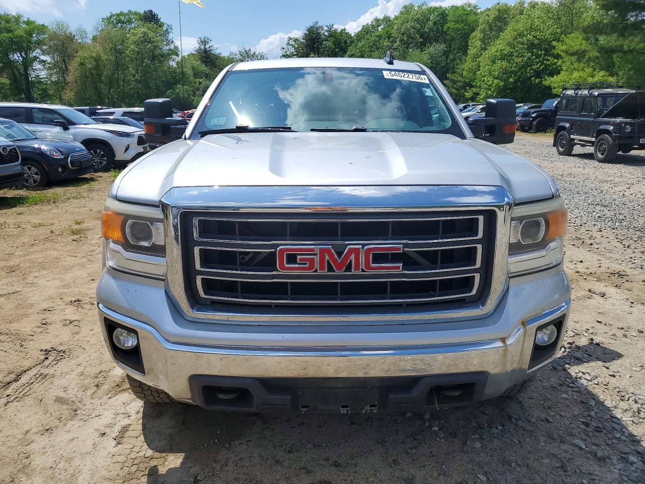 2015 Gmc Sierra K1500 Sle Silver vin: 1GTV2UEC7FZ221304