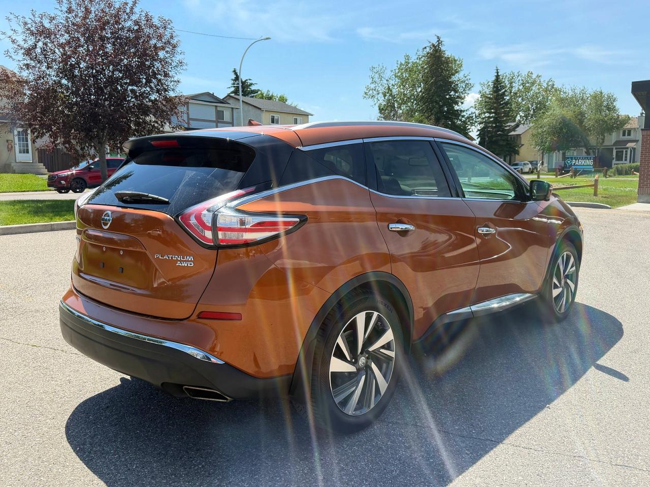 2015 Nissan Murano S Orange vin: 5N1AZ2MH4FN237832