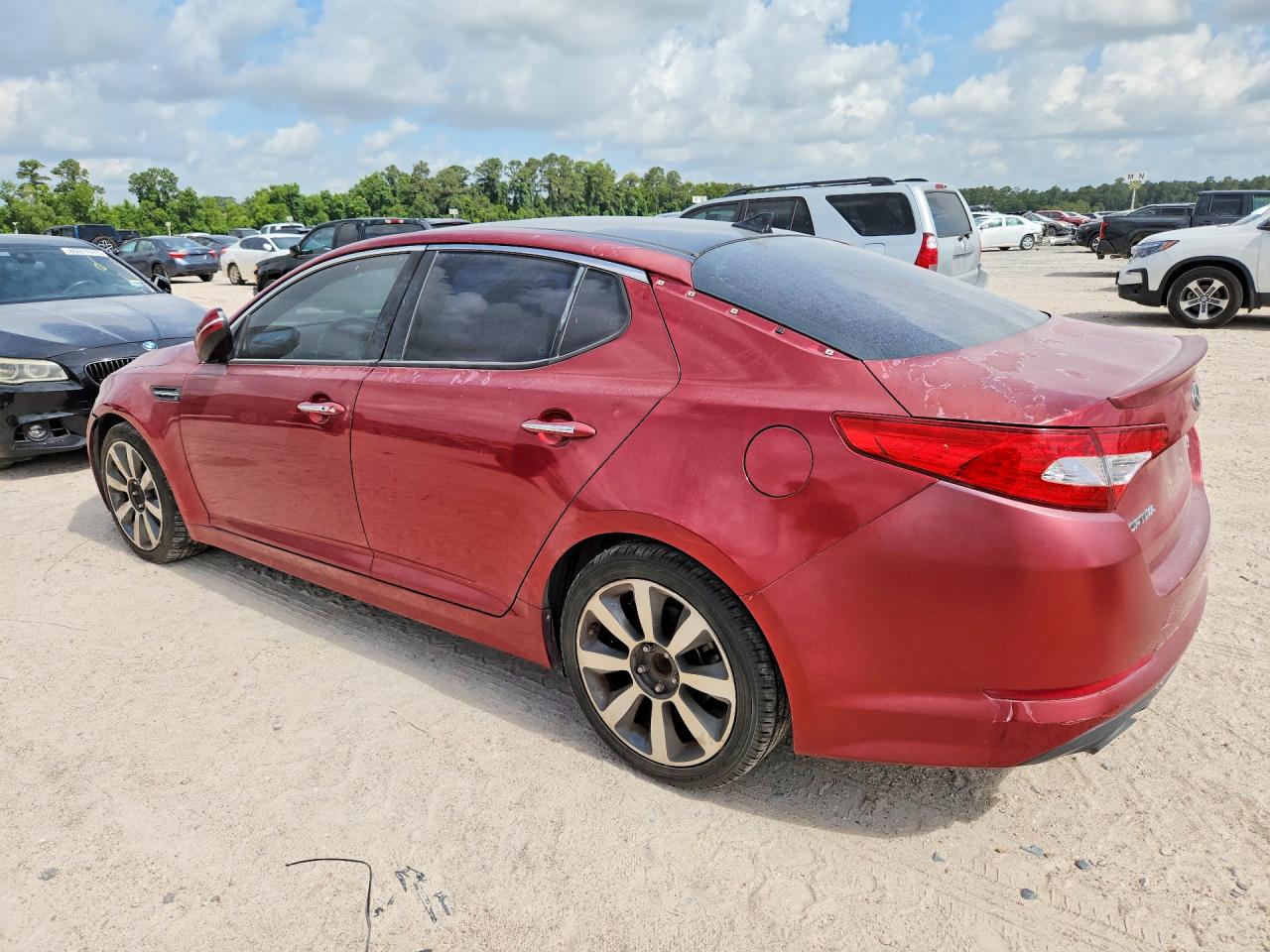 2013 Kia Optima Sx Red vin: 5XXGR4A6XDG220801