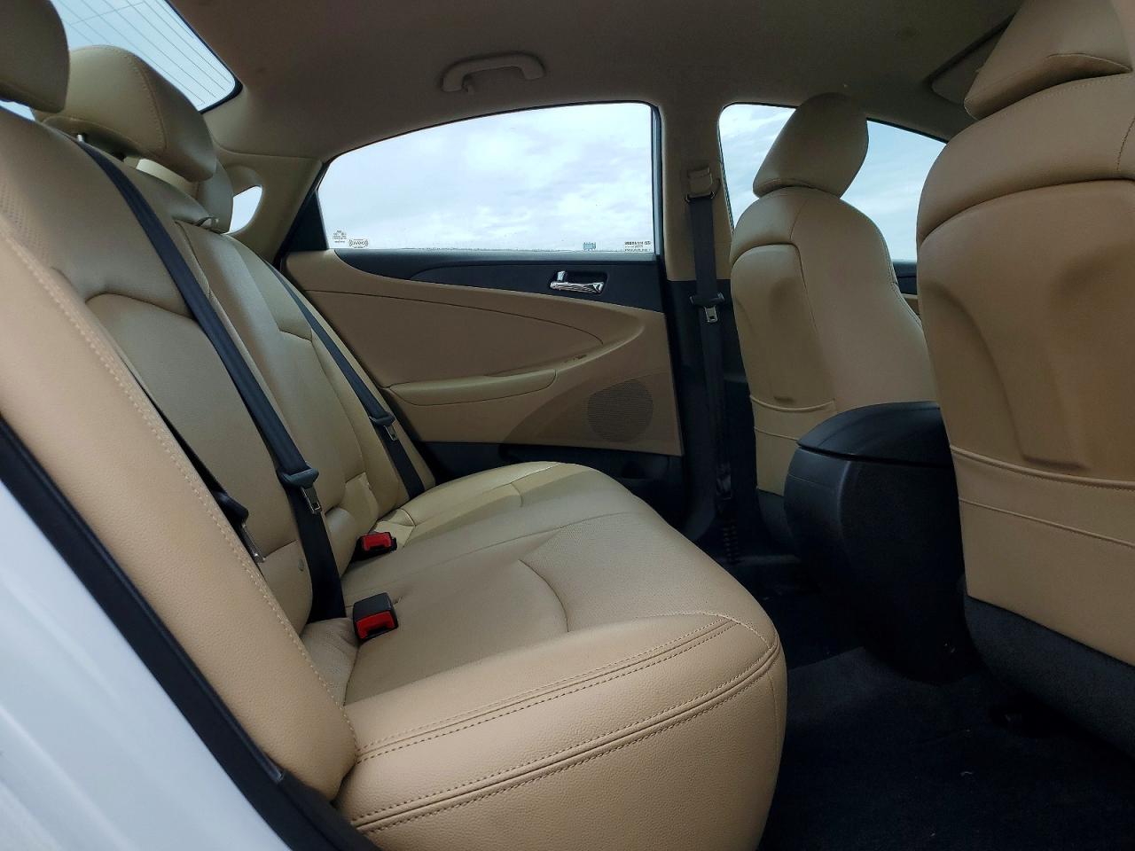 2013 Hyundai Sonata Gls White vin: 5NPEB4AC0DH550565