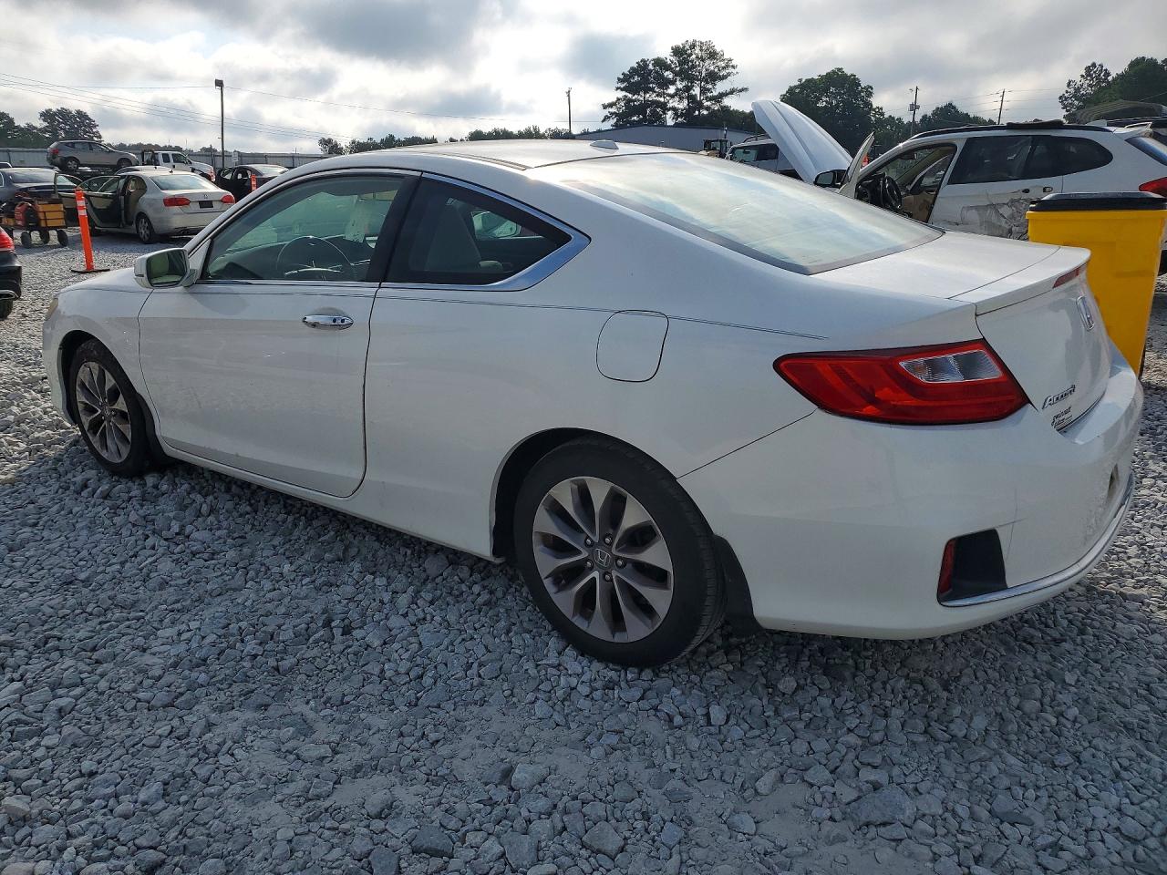 2013 Honda Accord Exl White vin: 1HGCT1B89DA001842