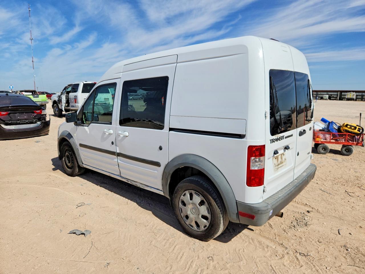 2012 Ford Transit Connect Xl White vin: NM0LS6AN5CT122891