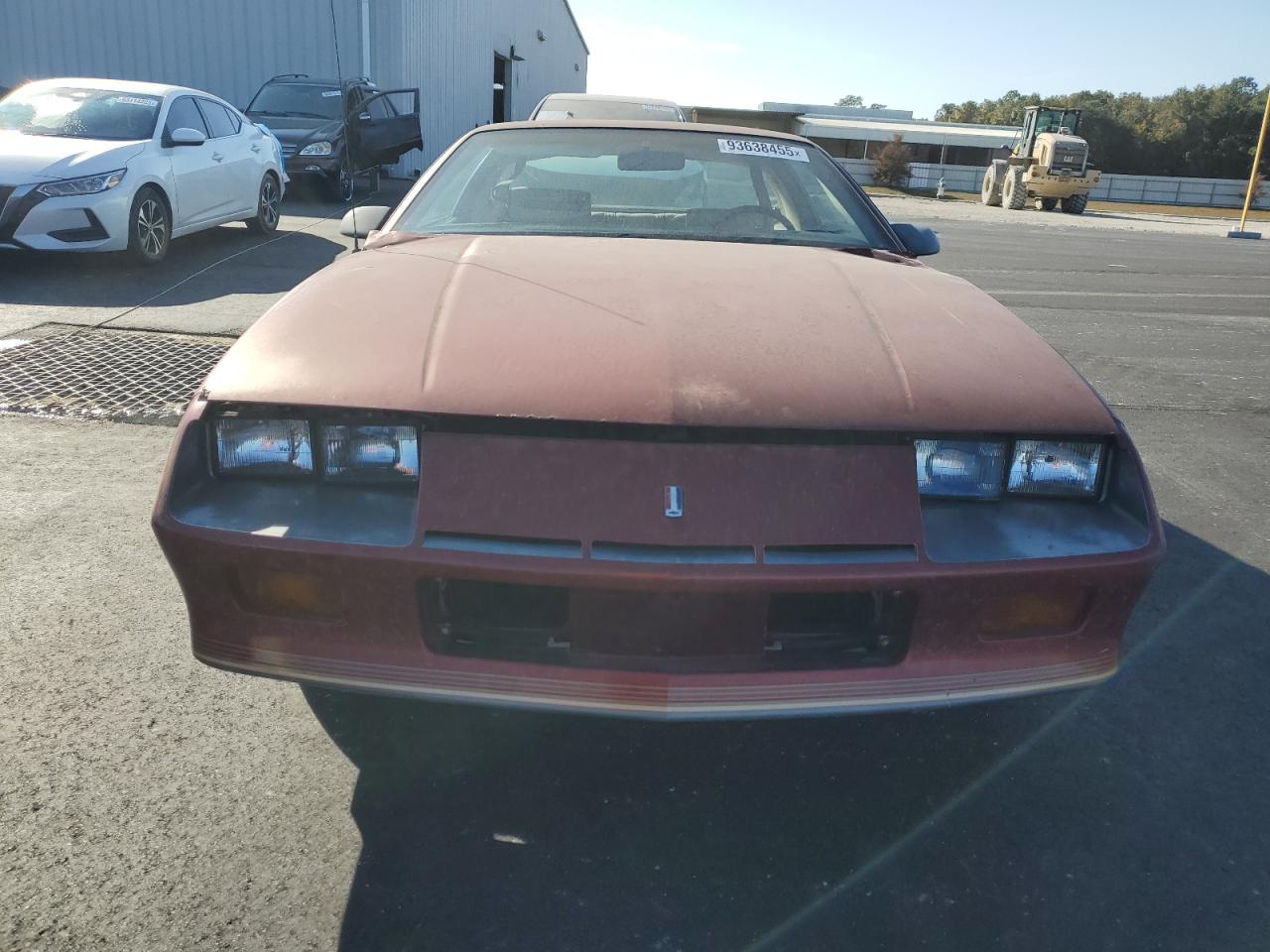 1987 Chevrolet Camaro Красный vin: 1G1FP21S0HN124536