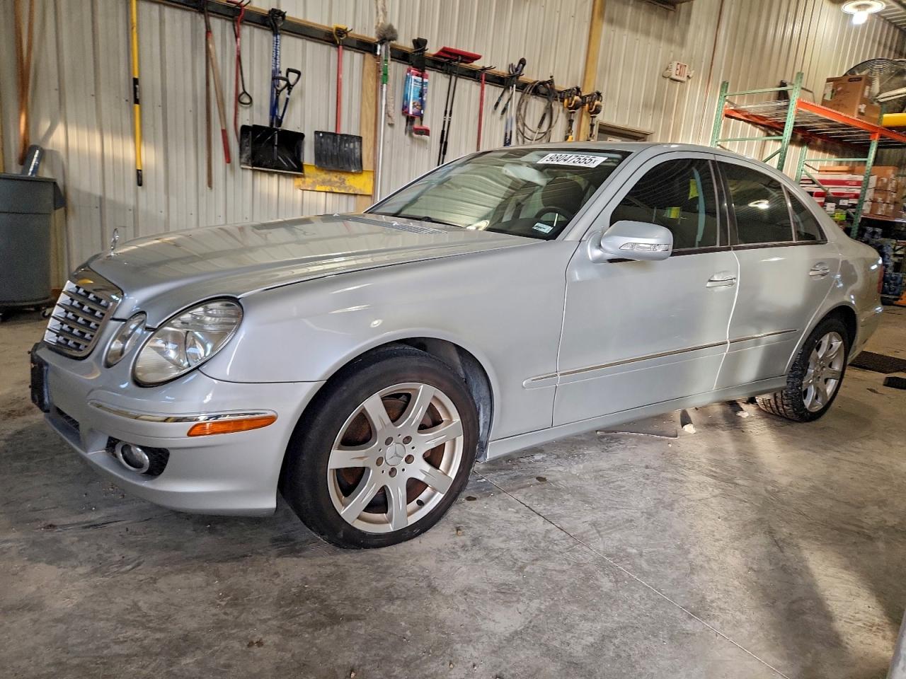 2007 Mercedes-benz E 350 4matic Серебряный vin: WDBUF87X77X210208
