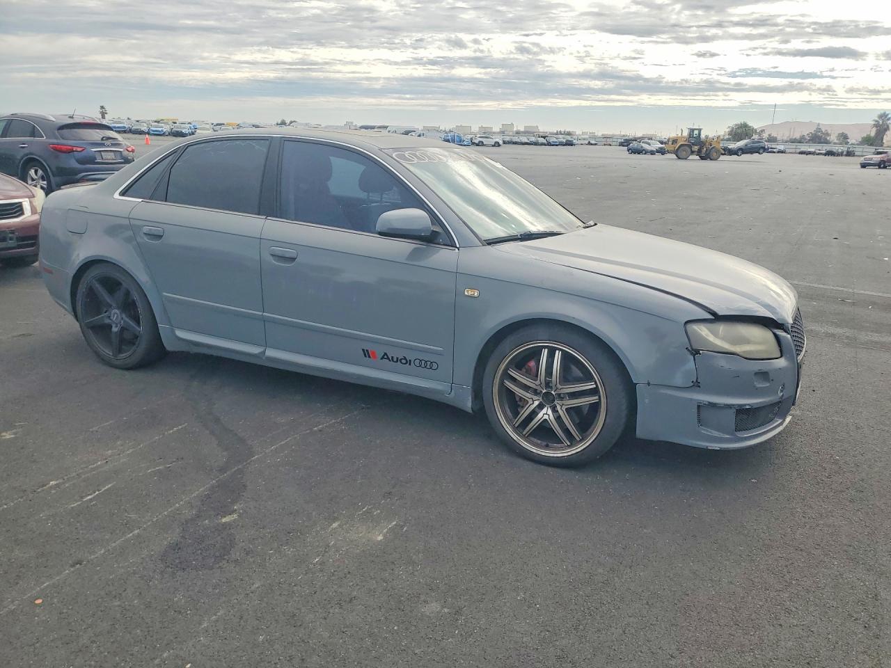 2008 Audi A4 2.0t Quattro Gray vin: WAUDF78E48A152813