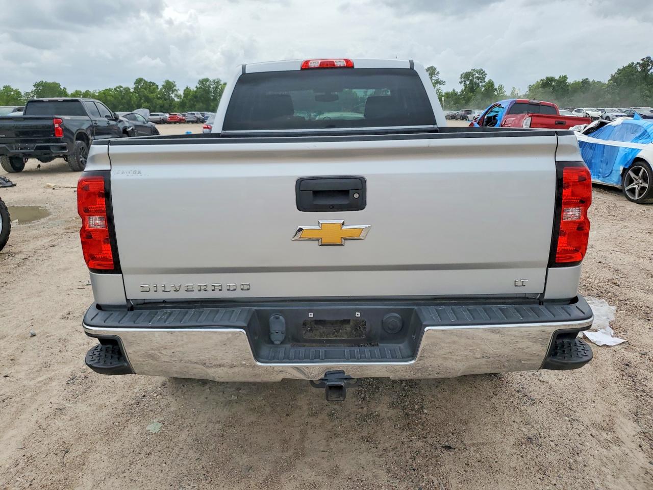 2018 Chevrolet Silverado K1500 Lt Silver vin: 1GCVKREH6JZ287747