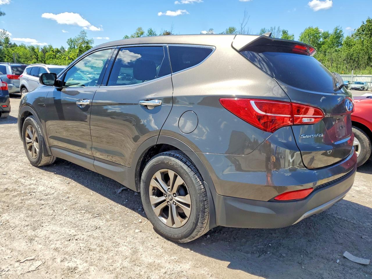 2013 Hyundai Santa Fe Sport 2.4l Gray vin: 5XYZUDLB3DG085139