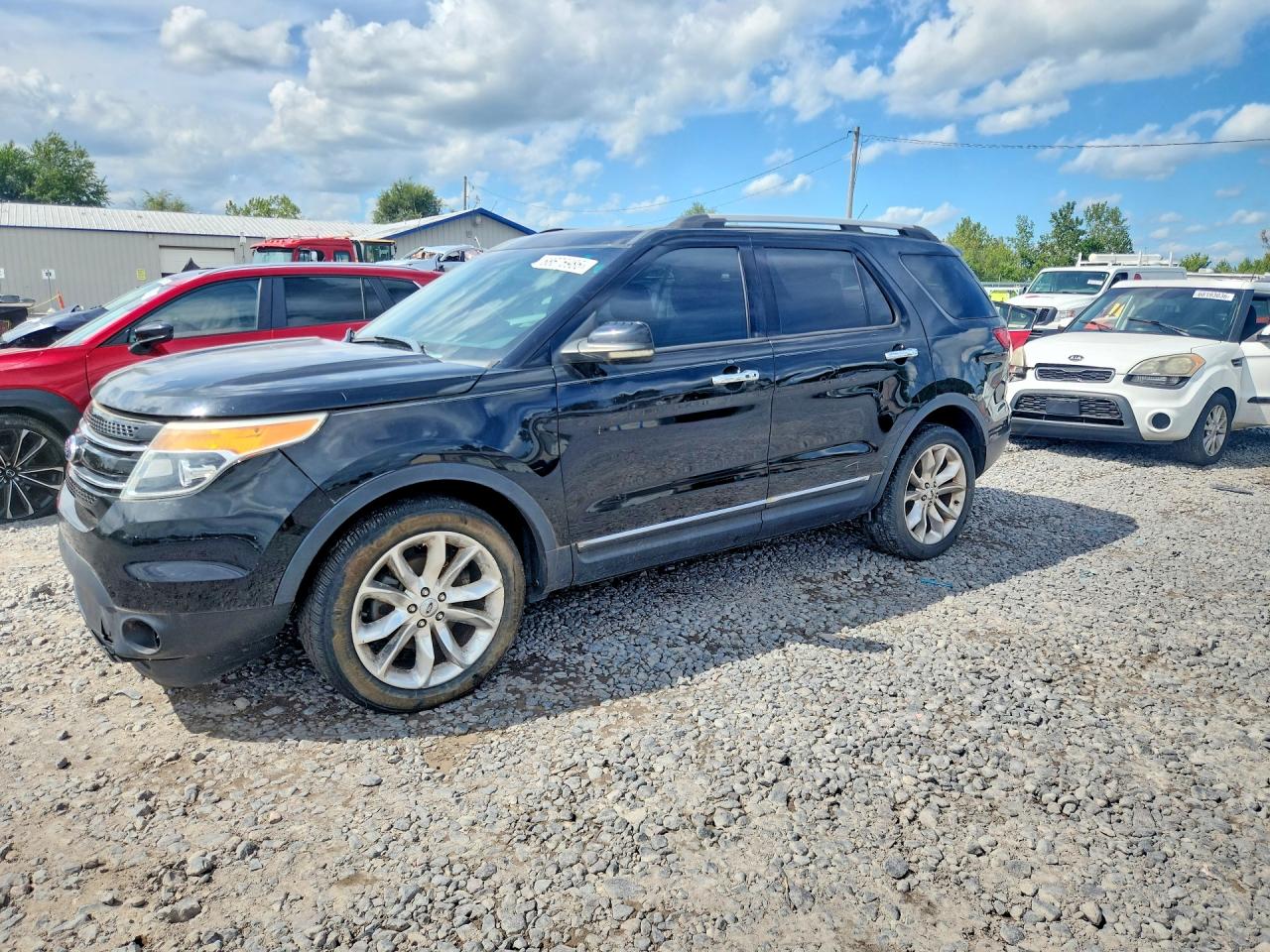 2011 Ford Explorer Limited Black vin: 1FMHK8F81BGA83436