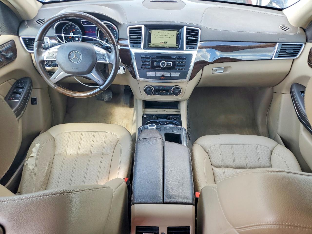 2014 Mercedes-benz Gl 450 4matic Blue vin: 4JGDF7CE6EA273554