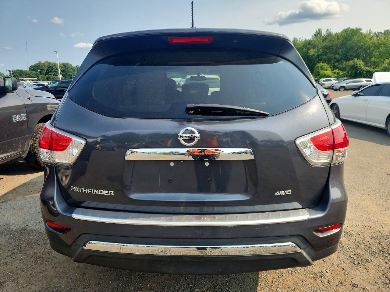 2013 Nissan Pathfinder S Gray vin: 5N1AR2MM1DC645324