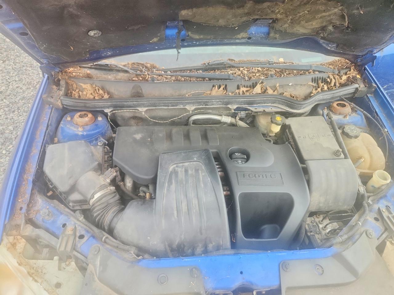 2005 Chevrolet Cobalt Ls Blue vin: 1G1AL12F957650245