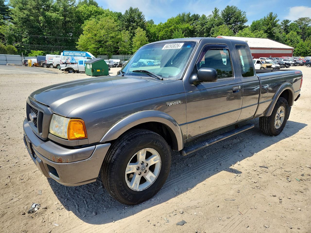 2005 Ford Ranger Super Cab Gray vin: 1FTZR45E85PA16907