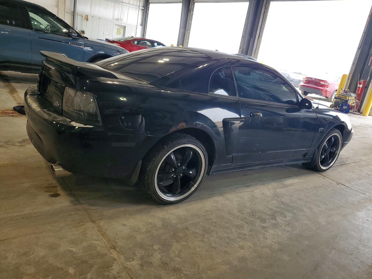 2002 Ford Mustang Gt Black vin: 1FAFP42X32F182273