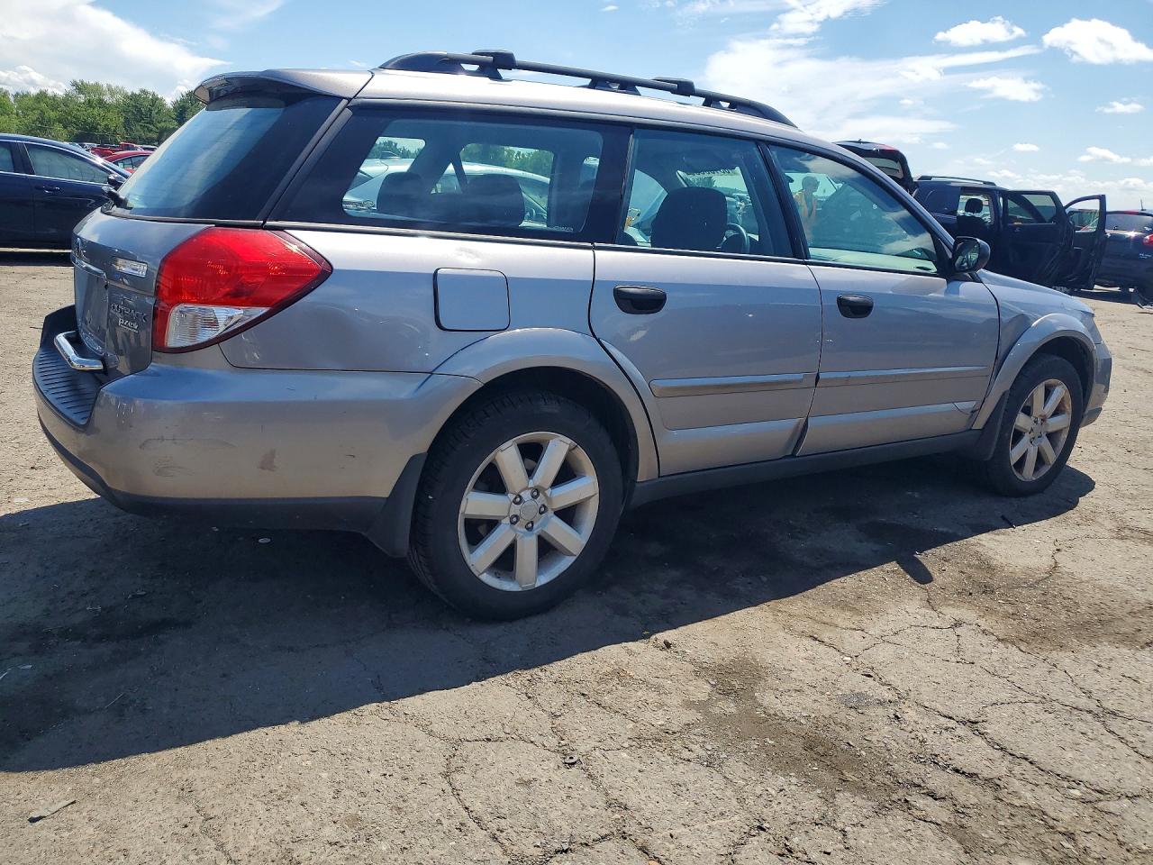 2008 Subaru Outback 2.5i Серебряный vin: 4S4BP61C787363250