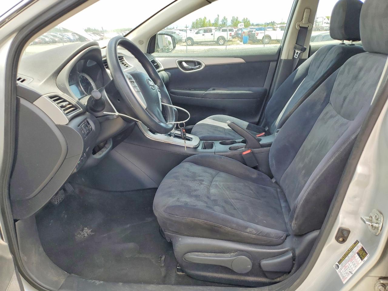 2013 Nissan Sentra Sv Silver vin: 1N4AB7AP0DN903282