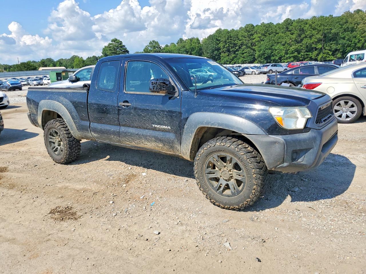 2015 Toyota Tacoma V6 Black vin: 5TFUU4EN9FX136774