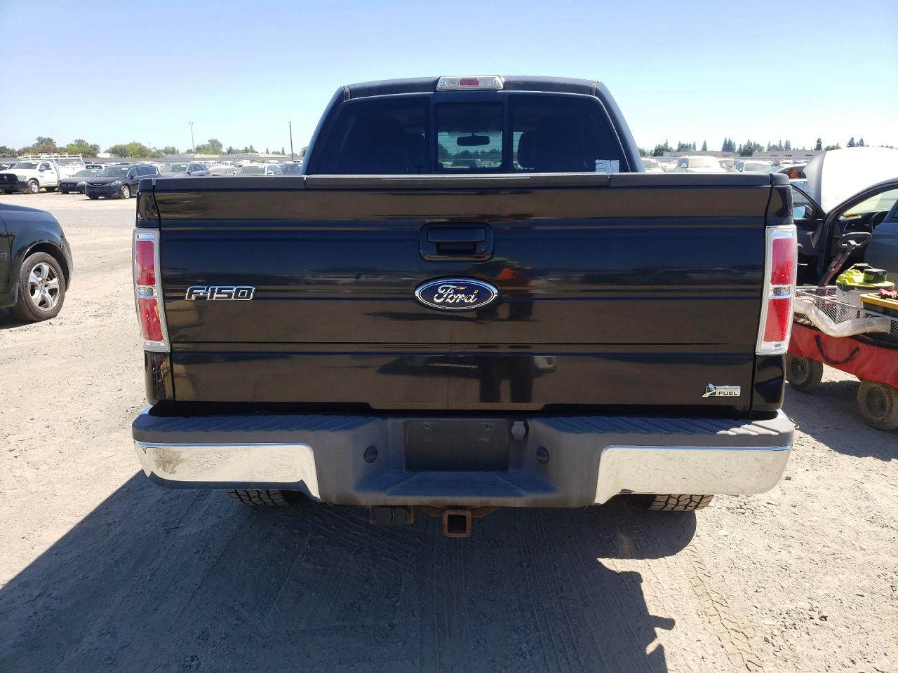 2010 Ford F150 Supercrew Black vin: 1FTFW1EV1AFD89586
