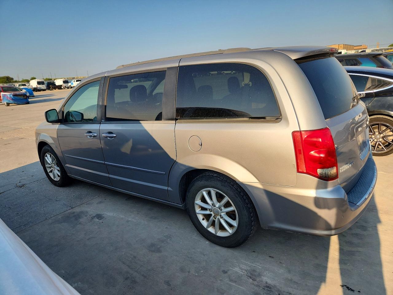 2014 Dodge Grand Caravan Sxt Gray vin: 2C4RDGCGXER128899