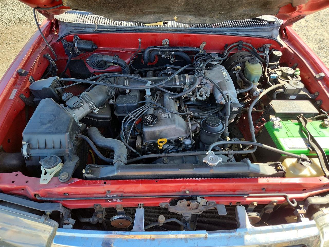 1999 Toyota 4runner Base Red vin: JT3GM84R7X0041671